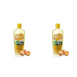 Vatika Naturals Egg Protein Multivitamin Hair Oil - 200 g | Conditions, Repairs, Strengthens | Deep Conditioning With Goodness of Natural Egg (Pack of 2)