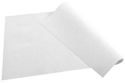 spun bound non-woven placemat - Tear-proof, water-repellent and wipe able fabric - Size 30X40 - Made in France - In tray of 100 placemats - white