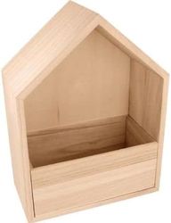 Artemio Étagère Maison+Tiroir 20X11X27,4 cm