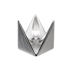 ALESSI ago01 Roost huevera de Aluminio Espejo Pulido, Plata, 4,5 x 4,5 x 4,5 cm