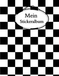 Stickeralbum: Sticker-Sammelalbum für Kinder aus Spezialpapier, matt glänzend | Geschenk | Schach .