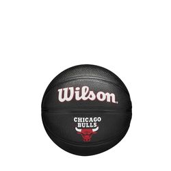 Wilson Team Tribute Chicago Bulls Mini Ball WZ4017602XB, Unisex basketballs, black, 3 EU