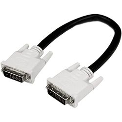 StarTech.com Cable para Monitor DVI-D de Doble Enlace de Video Digital de 1 pie - M/M, DVI-D, DVI-D, 160 g, 30 cm