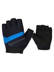 Ziener Guantes de Ciclismo para Adultos SMU 20-Bike 221 para Bicicleta de montaña, Guantes de Ciclismo | Dedos Cortos, Transpirables/amortiguadores, Azul Persa, 11