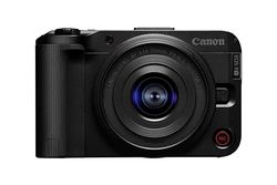 Canon EOS R50 V + RF-S 14-30mm F4-6.3 IS STM PZ - Cámara para Vlogging Compatible con Objetivos Canon RF | Ideal Vlogs y Viajes | Conexión Bluetooth