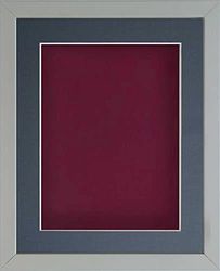 Frame Company Radcliffe Grey A2 with Plum BB and Dark Blue Mount for A3