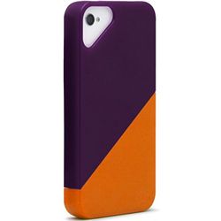 Olo Cloud Case voor Apple iPhone 5 – P, Duet-Purple/Oranje