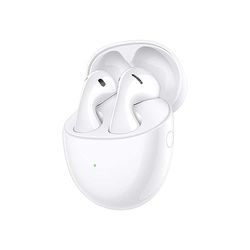 HUAWEI FreeBuds 5 Draadloze Oordopjes - Bluetooth Oordopjes met Noise Cancelling - Gebogen In Ear Headphones met Optimale Pasvorm - Hi-Res Gecertificeerd - Keramisch Wit