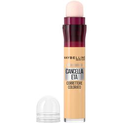 Maybelline New York Correttore Colorato Cancella Età, Copertura Facile e Veloce di Imperfezioni e Discromie, Con Bacche di Goji e Haloxyl, Cancella Età, Tonalità: Giallo, 4,7 ml
