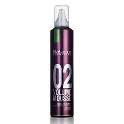 SALERM - Volume de espuma - Pro Line Volume Mousse 02 - 300 ml - para cabelos finos - com ácido hialurónico - melhora a hidratação e elasticidade do cabelo, a embalagem pode variar