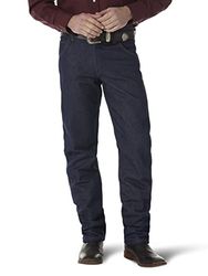 Wrangler Heren Premium Performance Cowboy Cut Regular Fit Jean, Stijve marine, 36W x 34L