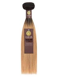 Sahar Essential Unprocessed Brazilian Virgin Weft Hair Extensions 100g - Straight OT27-Strawberry Ombre 12 inch