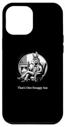 Carcasa para iPhone 15 Plus Ese es uno Swaggy Culo Burro Amante del Vino Humor