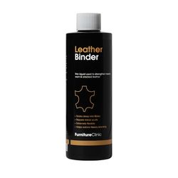 Furniture Clinic Classeur pour cuir – Un remplissage liquide qui peut être utilisé pour renforcer le cuir fortement usé ou craquelé (250 ml)