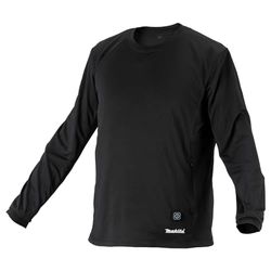 Makita DCX200CM 12V/18V Li-ion CXT/LXT Camiseta de capa base calentada, tamaño mediano - Baterías y cargador no incluidos