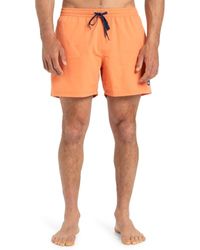 Quiksilver Homme Everyday Solid Volley 15 Maillot De Bain, Melon, S EU