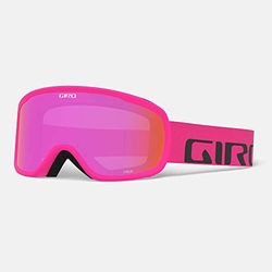 Giro Skidglasögon för män, CRUZ, lysande rosa wordmark, M, 300062-006