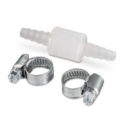 Xavax Clapet Anti-Retour avec 2 Colliers de Serrage, pour Max. Ø 10 mm