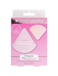 Brushworks Triangular Pillow Puff Duo