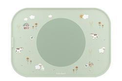 Mepal Placemat Mio Little Dutch, Non-slip Circle keeps Items in place, Easy to clean, Non-slip Circle can be removed, Sturdy, can also be used as a Tray, Dishwasher Safe, Little Farm