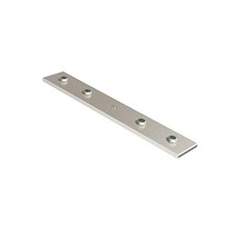 Flair Deco 16081002 – 0200 binari per – Guida 6 mm Corsa Larghezza, Metallo, Contenuto della Confezione 2 Pezzi