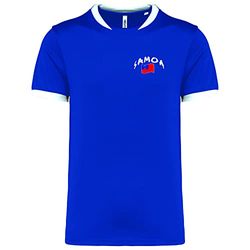 Supportershop Samoa T-Shirt, Blu, L Uomo