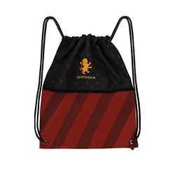 Cinereplicas Harry Potter Gryffindor tas met trekkoord, 39 x 34 cm, officieel gelicentieerd product