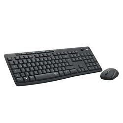 Logitech MK295 Silent Wireless Combo, QWERTZ German Layout - Grey