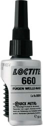 Loctite Henkel 267328660 Composé de rétention en métal Rapide Haute résistance pour Le Remplissage d'espaces, 50 ML, Argenté.