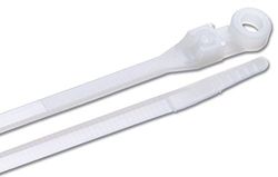 ANCOR 8' MOUNTING Cable Tie Natural 25PCS DAN-1204, Other, Multicolor, One Size