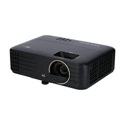 ViewSonic PX728-4K UHD hemmabio DLP-projektor (4K, 2 000 ANSI-lumen, Rec. 709, 2 x HDMI, USB, USB-C, 10 watt högtalare, 1,3 x optisk zoom, HDR, HLG, Auto Keystone, LAN-kontroll) svart