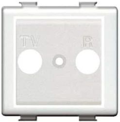 Bticino matix Frontal tv/r-brown 2 módulos matix