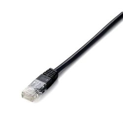 Latiguillo RJ45 Cat-6 UTP 3m, Cable de Red Negro, Ideal para Conexiones de Alta Velocidad en Redes informáticas.