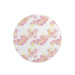 Questo Casa, Tapis de Souris Rond imprimé numérique avec Fond antidérapant pour Bureau et Maison Diamètre 22 cm