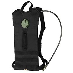 Miltec Basic AV återfuktningsväska. Remmar, Unisex, rygg, svart, en storlek, svart