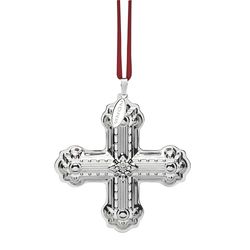 Reed & Barton 2023 53Rd Annual Christmas Cross, 0.30, Metallic