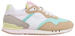 Pepe Jeans Londen Urban G Sneaker, bruin (zand beige), 3 UK, Bruin Zand Beige, 35 EU