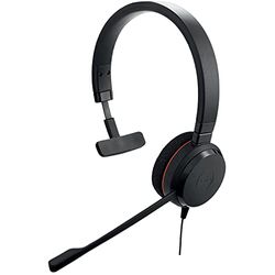 Jabra Evolve 20 Mono Headset, USB-A, Ottimizzato per Microsoft Teams, Mono, Standard