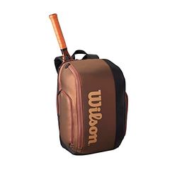 Wilson Pro Staff V14 Super Tour - Zaino da tennis, confezione da 2, colore: marrone