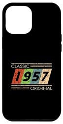 Carcasa para iPhone 12 Pro Max Classic 1957 Original Vintage Birthday Est Edición II 1957