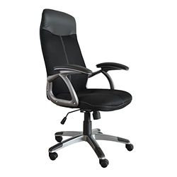 13Casa Lawyer A24 bureaustoel, afmetingen: 67 x 66 x 115 cm. Kleur: zwart mat: polypropyleen.