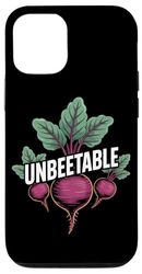 Umorismo vegetale divertente barbabietola barbabietola Custodia per iPhone 12/12 Pro