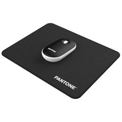 Ratón Inalámbrico Óptico Pantone PT-MP002B Negro