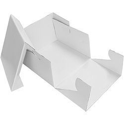 PME CBO810 Caja Cuadrada para Tartas de 40 cm, Blanco, 16-Inch