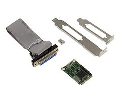 KALEA-INFORMATIQUE Scheda Mini PCIe 1 Porta parallela LPT DB25 SPP ECP Formato mPCIe Full Size con chipset WCH CH384L