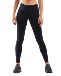 2XU Ignition Mid-Rise Compression Tights Pantalon, Noir/Noir, S Femme