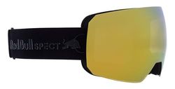 Red Bull Spect Eyewear Snow Goggle CHUTE-01, black/brown with gold mirror