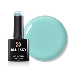 Bluesky Gel Nail Polish 10ml, Lake Blue - SS2512, Blue Gel Nail Polish for 21 Day Manicure, Requires Curing Under LED UV Nail Lamp