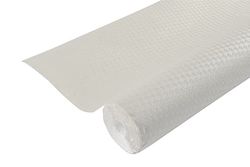 Pro Nappe - Réf 805001I - Nappe jetable en papier gaufré -Gaufrage unique, esthétique et profond - Rouleau de 50 M de long et 1,20 M de large - Couleur blanche -Fabriqué en France