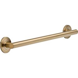 Delta Faucet 41824-CZ Contemporary Decorative Grab Bar, Champagne Bronze, 24 Inch